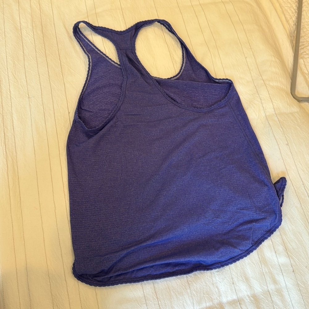 Lululemon purple tank top